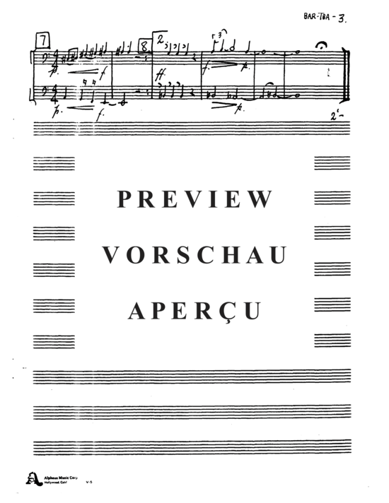 Produktgalerie: Seite 5 von 14 6 Preludes , , (Tuba Duett für Euphonium + Tuba)