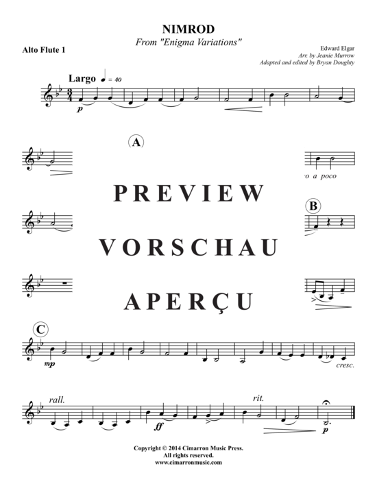 Product gallery: Page 19 of 21 Nimrod , , (flute choir)