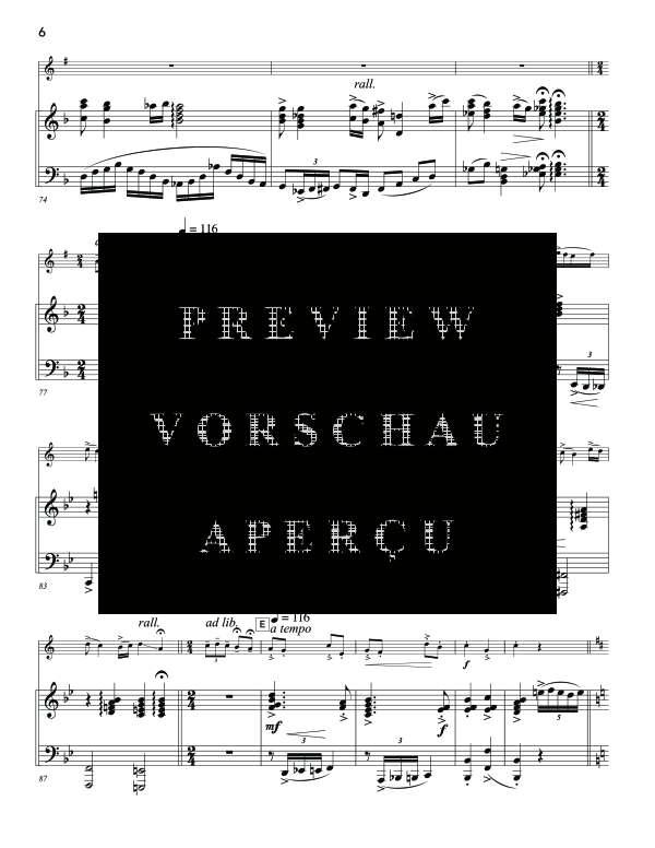 gallery: Little Tango Piece, , (Klarinette in B und Klavier)