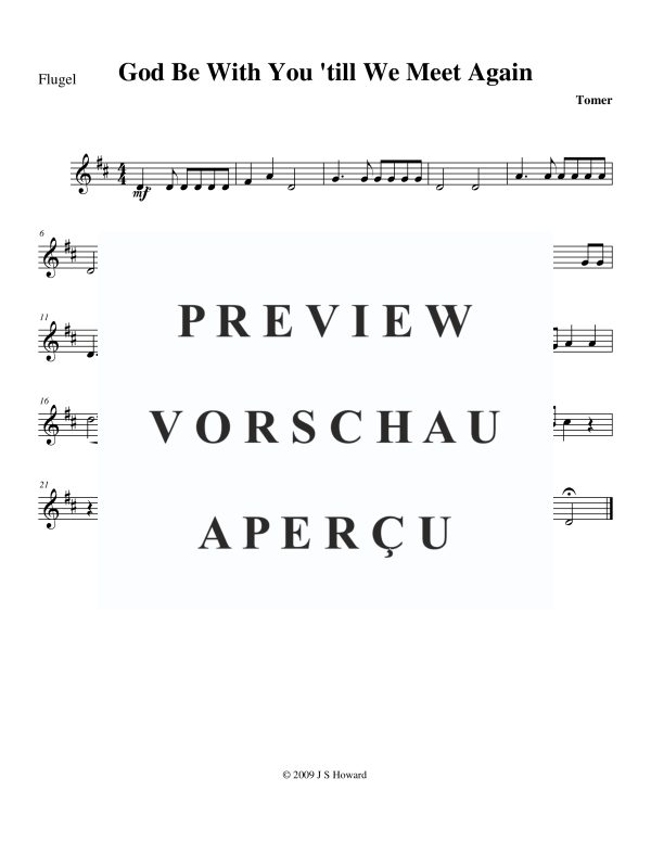 Produktgalerie: Seite 9 von 11 God Be With You 'Till We Meet Again, , Blechbläser Quintett