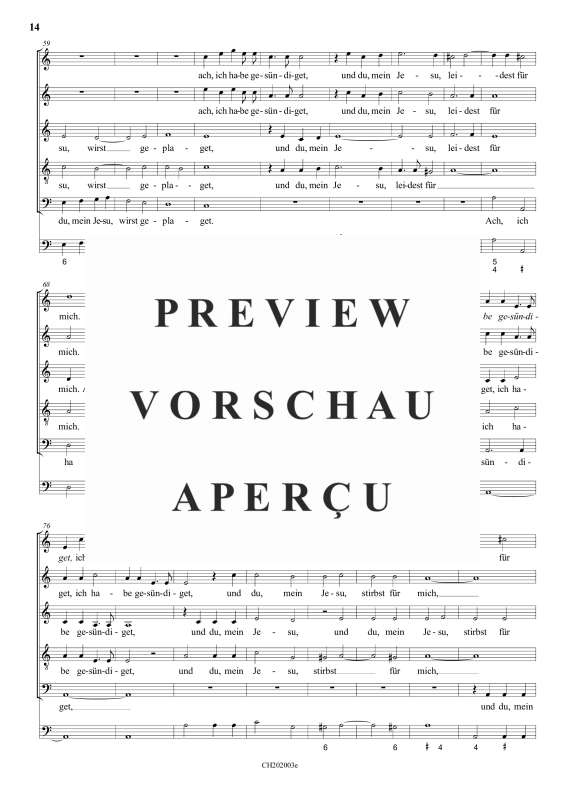 gallery: O Jesu, mein Erlöser / Herr, mein König und mein Gott, , (Gemischter Chor)