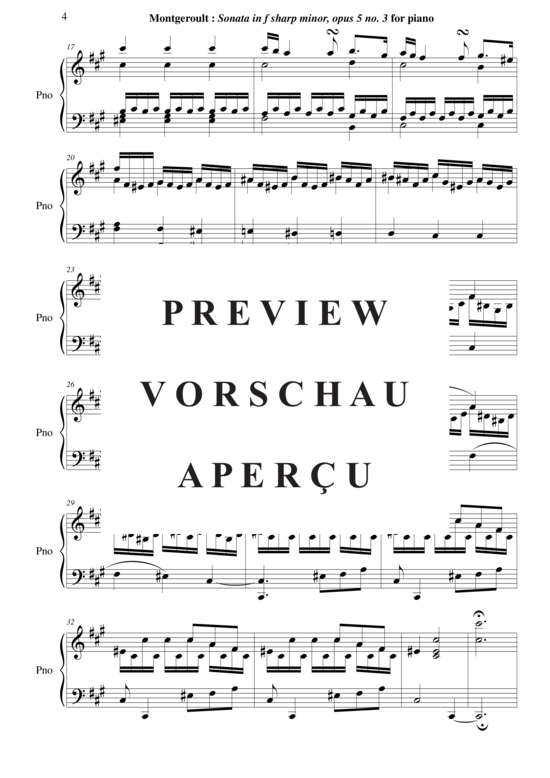Product gallery: Page 5 of 21 Sonata in f-sharp minor, Opus 5 no. 3 , Horvath, Nicolas, Piano Solo
