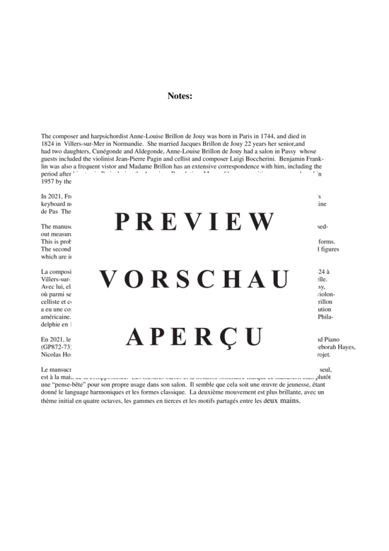 Product gallery: Page 3 of 18 Sonata in a minor , Horvath, Nicolas, (Klavier/Cembalo Solo)