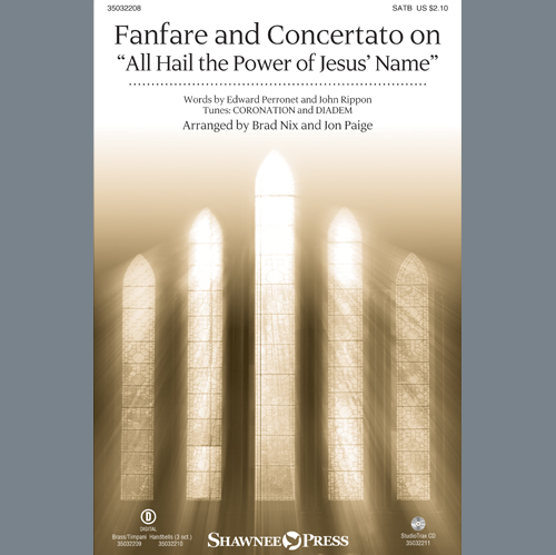 cover: Fanfare And Concertato On "All Hail The Power Of Jesus' Name", Brad Nix