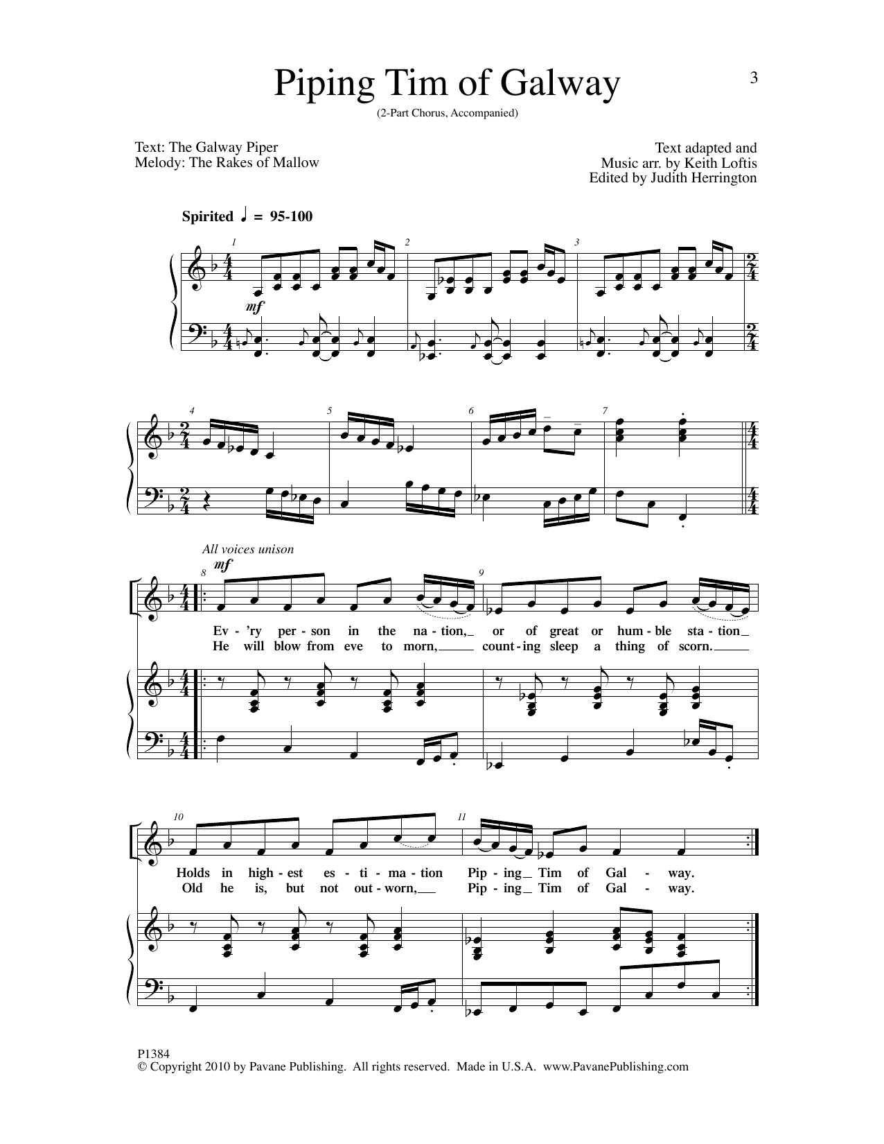 Produktgalerie: Seite 1 von 1 Piping Tim of Galway, Keith Loftis, Chor