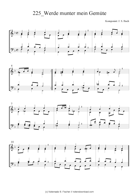 Produktbild zu: Werde munter mein Gemüte J. S. Bach