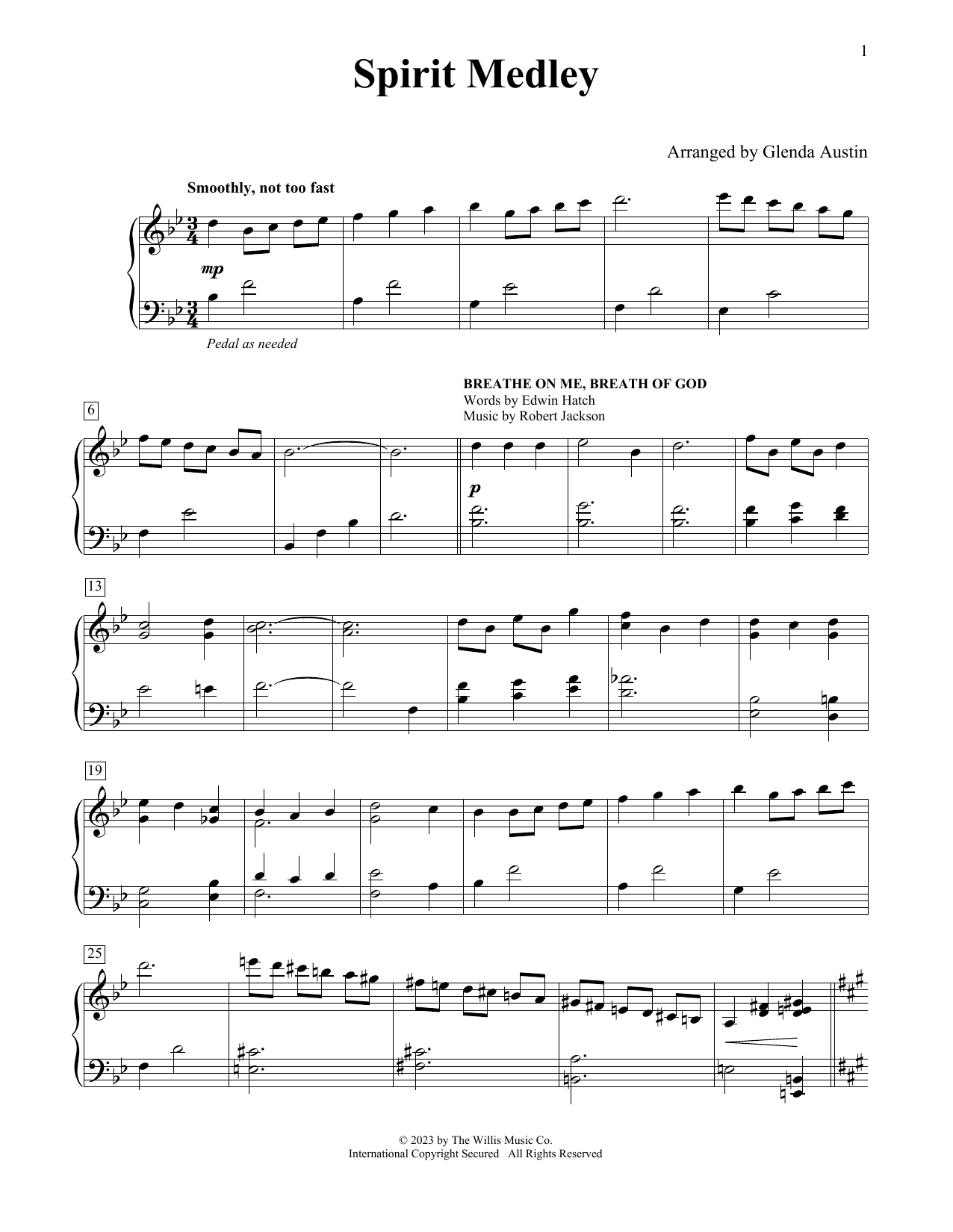 Produktbild zu: Spirit Medley