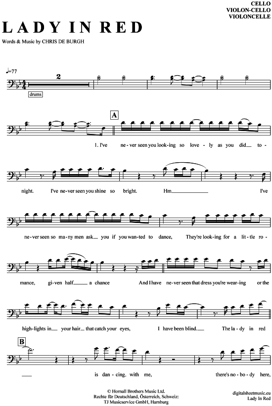 Produktbild zu: Lady in Red Chris de Burgh