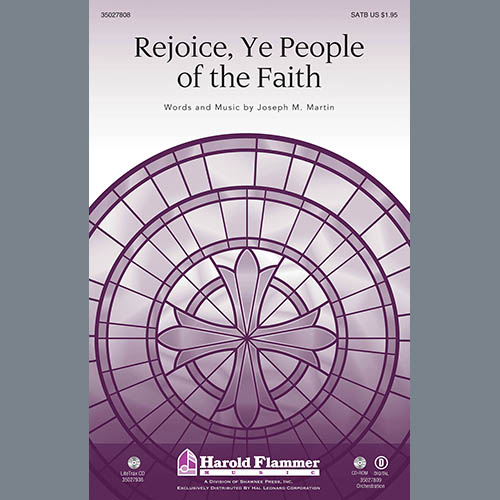 cover: Rejoice, Ye People Of The Faith, Joseph M. Martin