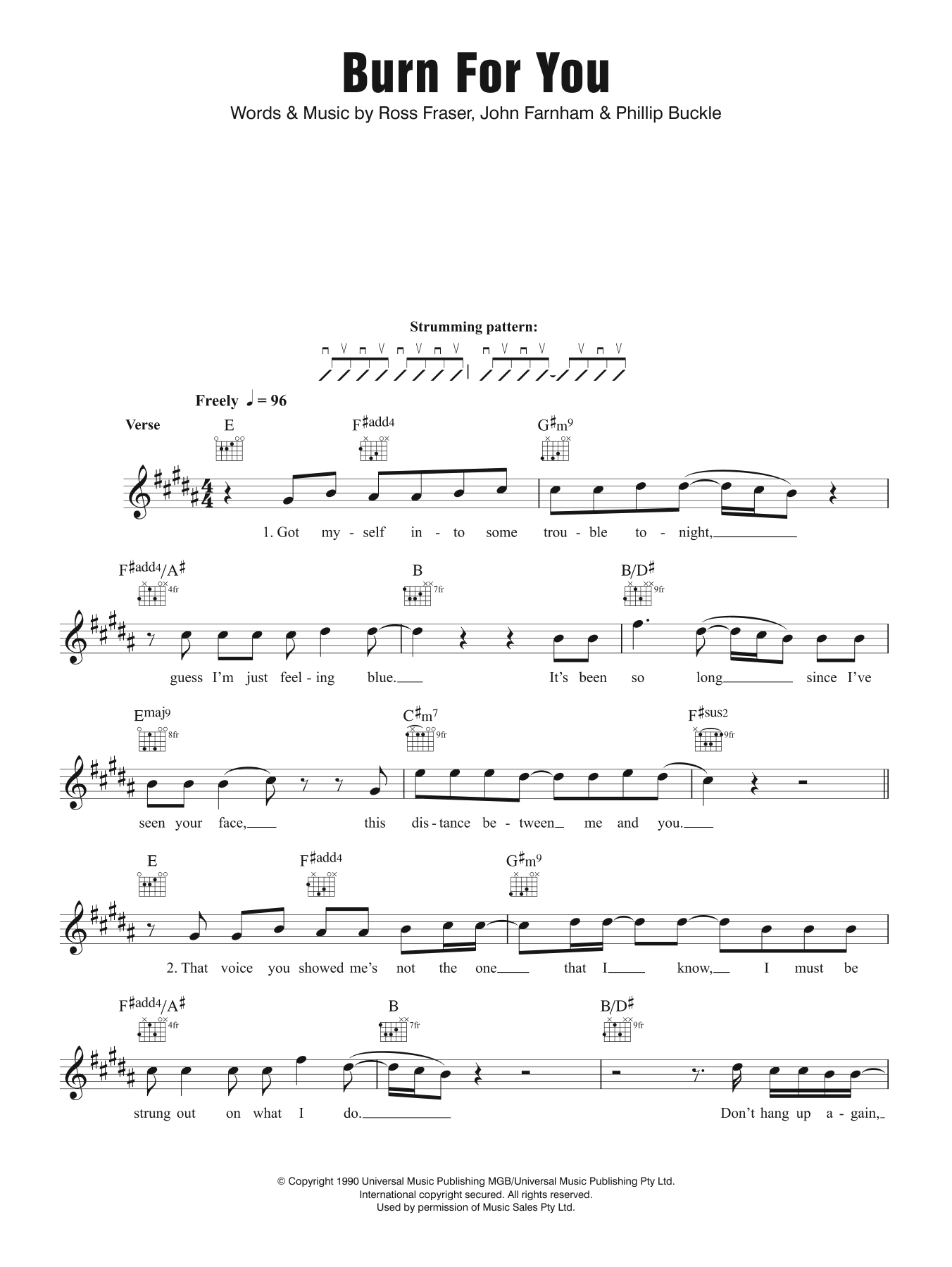 Produktbild zu: Burn For You