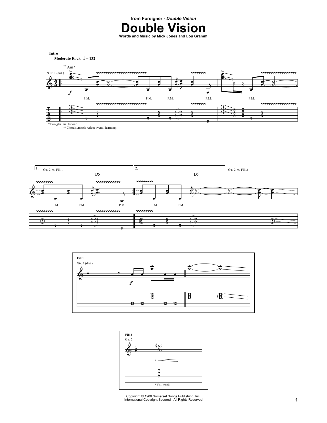 Product gallery: Page 1 of 1 Double Vision, Foreigner