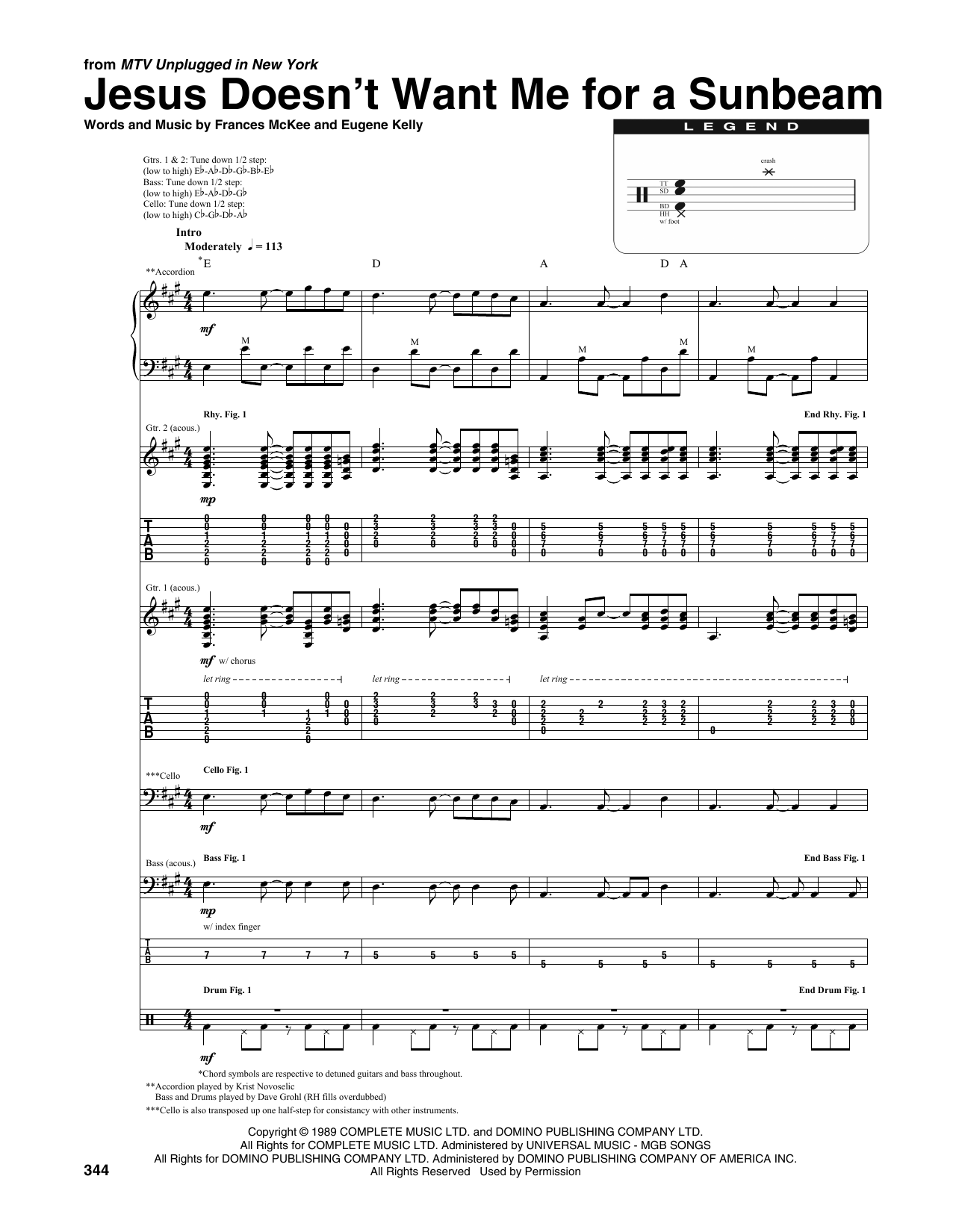 Produktgalerie: Seite 1 von 1 Jesus Doesn't Want Me For A Sunbeam, Nirvana