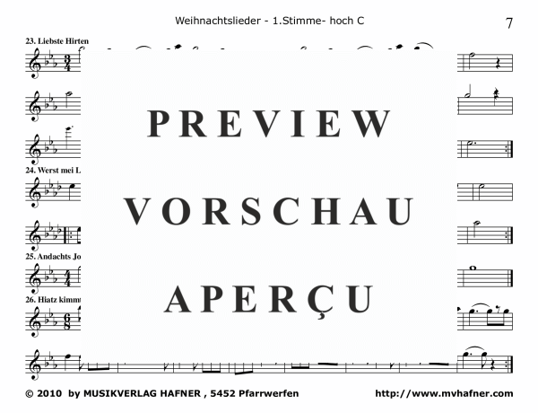 Product gallery: Page 10 of 11 Weihnachtslieder, , (Mixed ensemble)