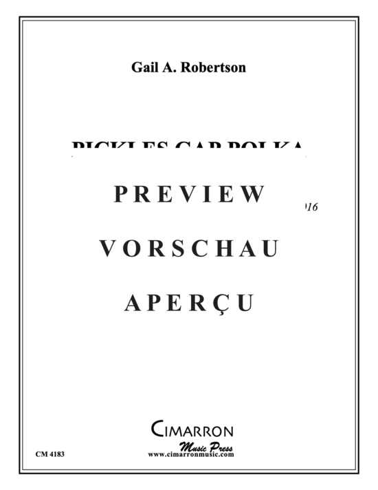 Product gallery: Page 2 of 17 Pickles Gap Polka , , (Tuba Quartett EETT)