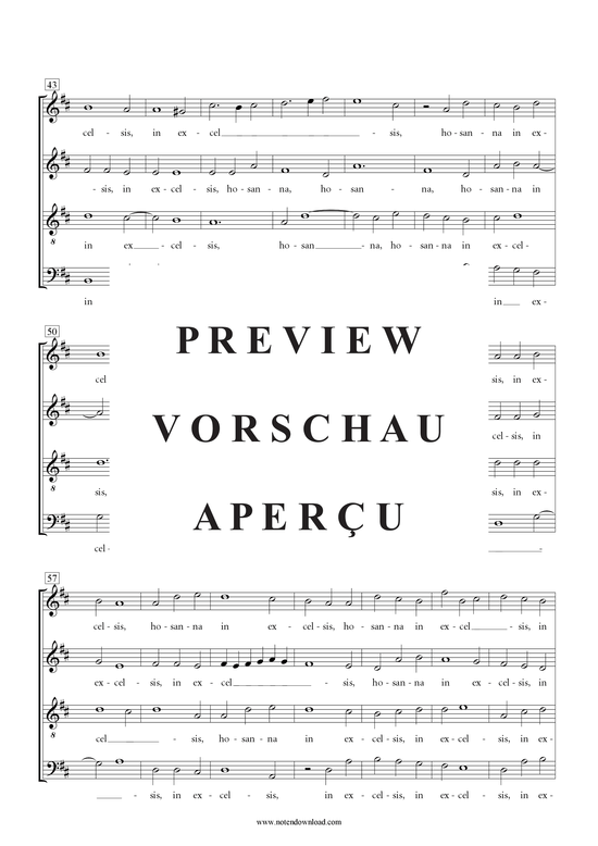 Produktgalerie: Seite 21 von 21 Messe , , (Gemischter Chor SAATB)