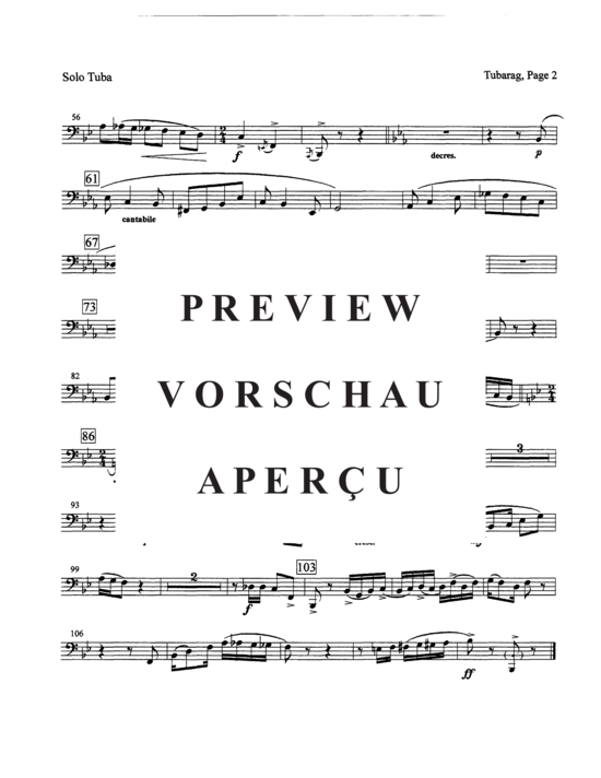 gallery: Tubarag , , (Brass quintet tuba solo)