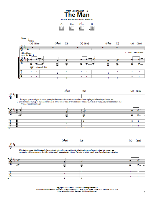 Produktbild zu:  The Man - Ed Sheeran
