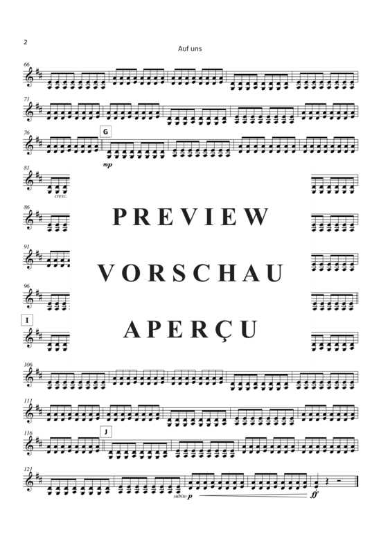 gallery: Auf Uns , Bourani, Andreas, (Geigenquartett)