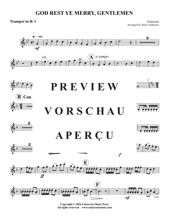 Produktgalerie: Seite 8 von 17 God Rest Ye Merry, Gentlemen , , (Blechbläserquintett)