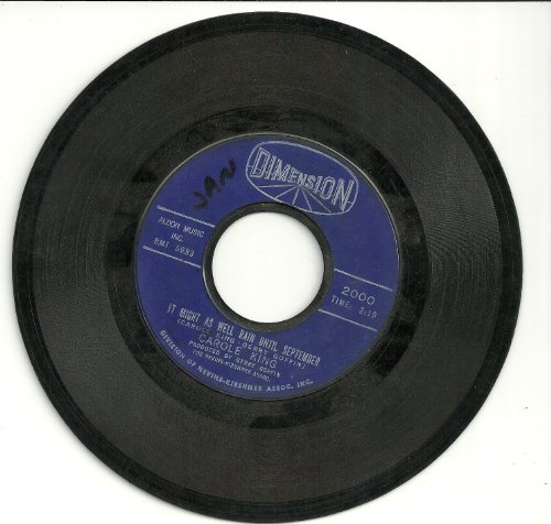 cover: It Might As Well Rain Until September, Carole King