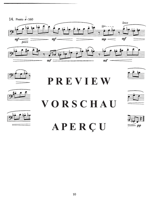 Product gallery: Page 14 of 16 Nocturne Etudes , , (Euphonium Solo)