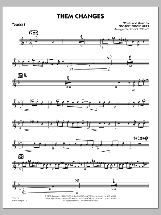 Produktgalerie: Seite 1 von 1 Them Changes - Trumpet 3, 