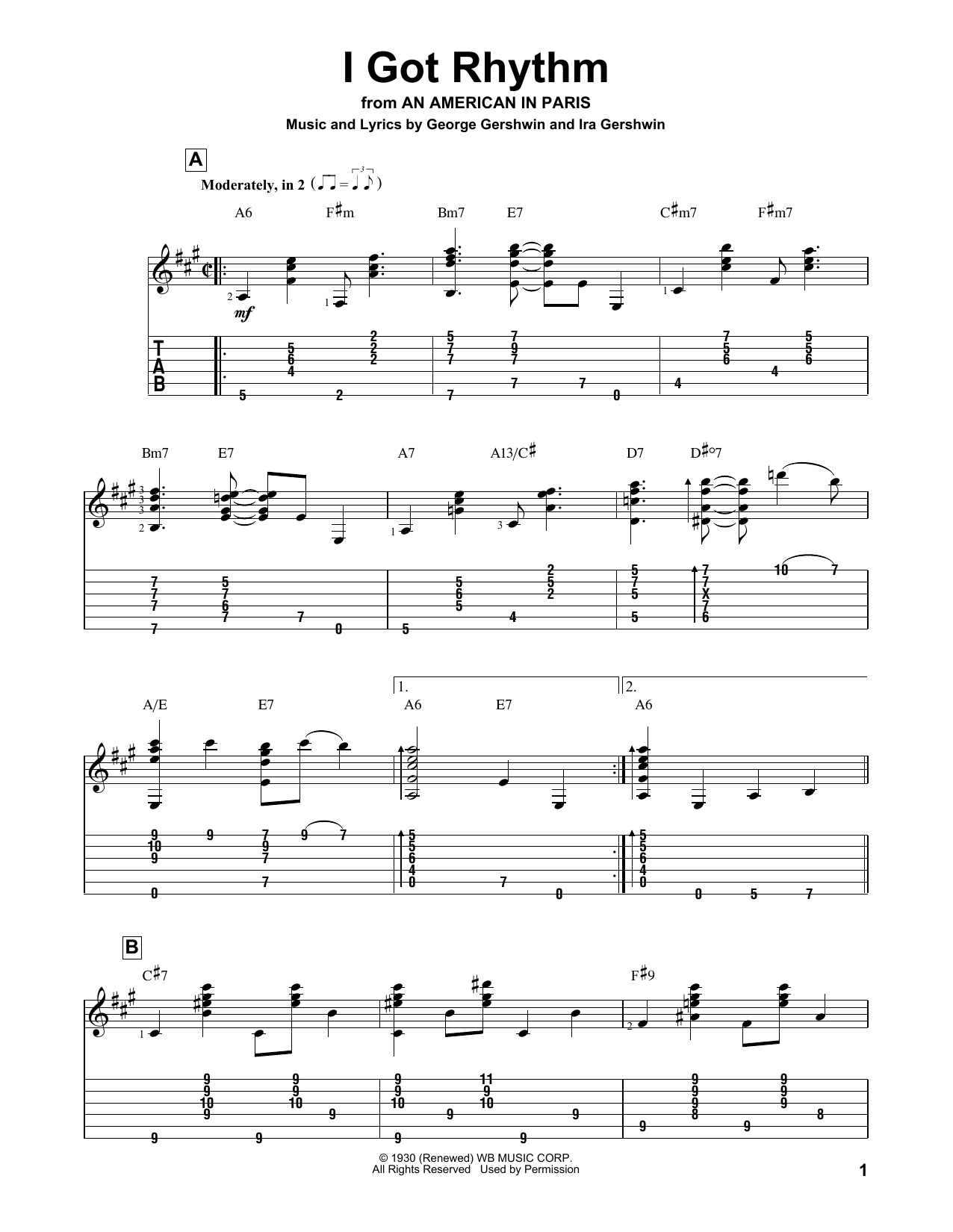 Produktbild zu: I Got Rhythm