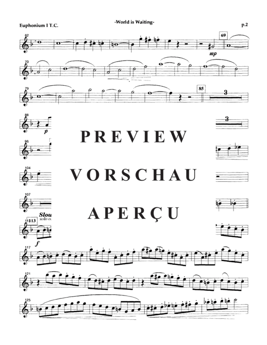 Product gallery: Page 18 of 21 World is Waiting for the Sunrise , , (Tuba Quartett EETT)