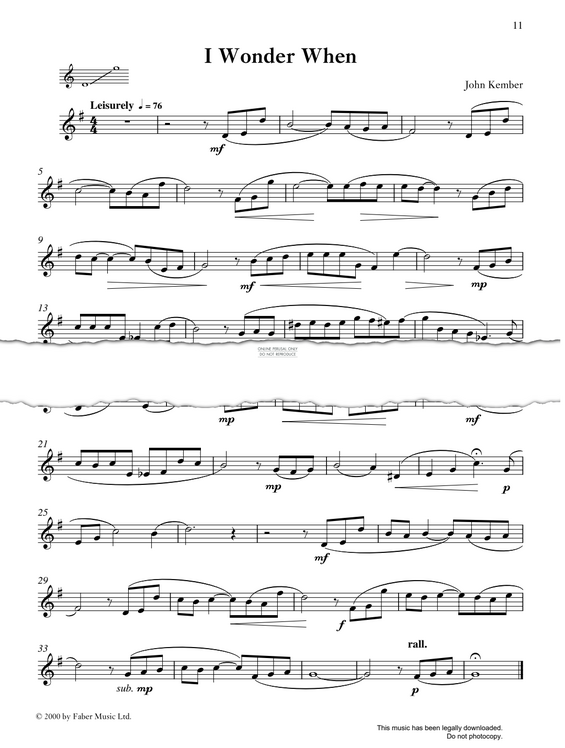 Produktgalerie: Seite 1 von 1 I Wonder When, John Kember, Klavier, Trompete