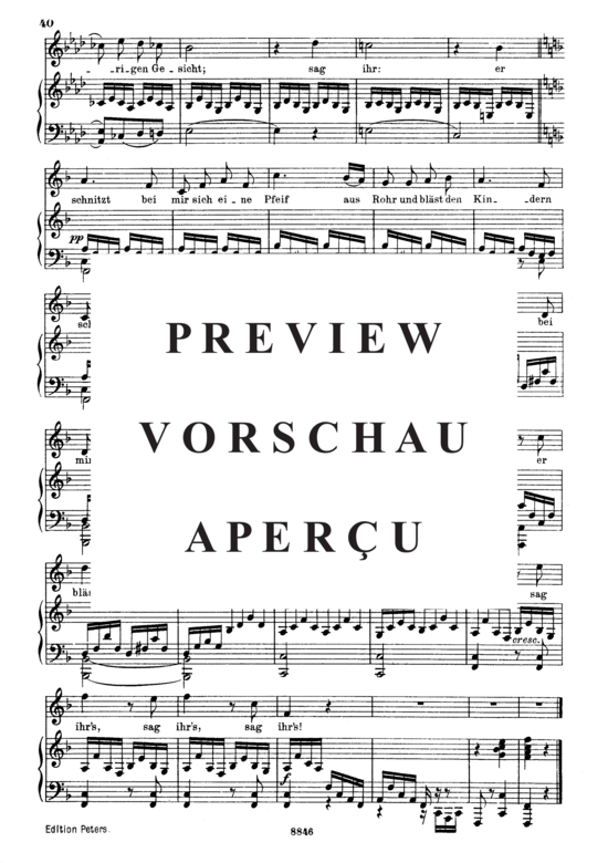 Product gallery: Page 4 of 4 Eifersucht und Stolz D.795-15 (Die Schöne Müllerin), , Medium Voice and Piano