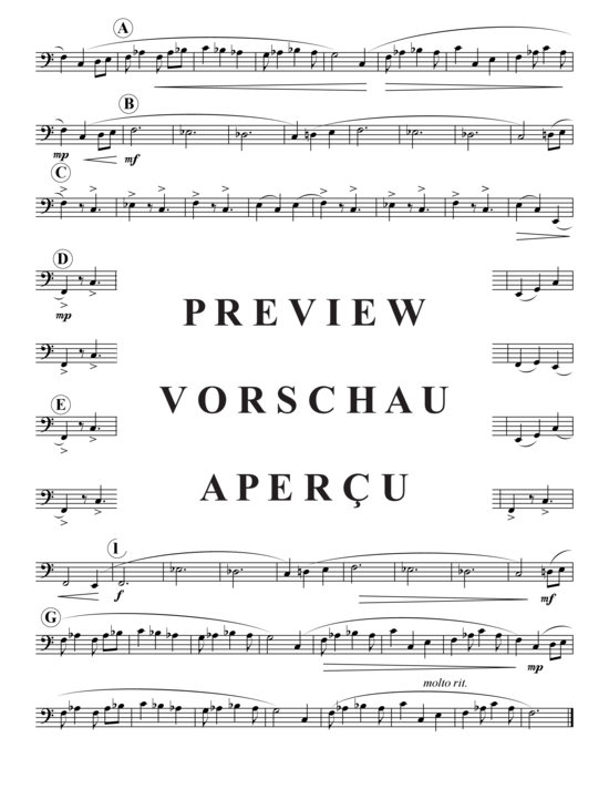 Product gallery: Page 13 of 21 Grooves 3 Sätze , , (Trombone Quartet)