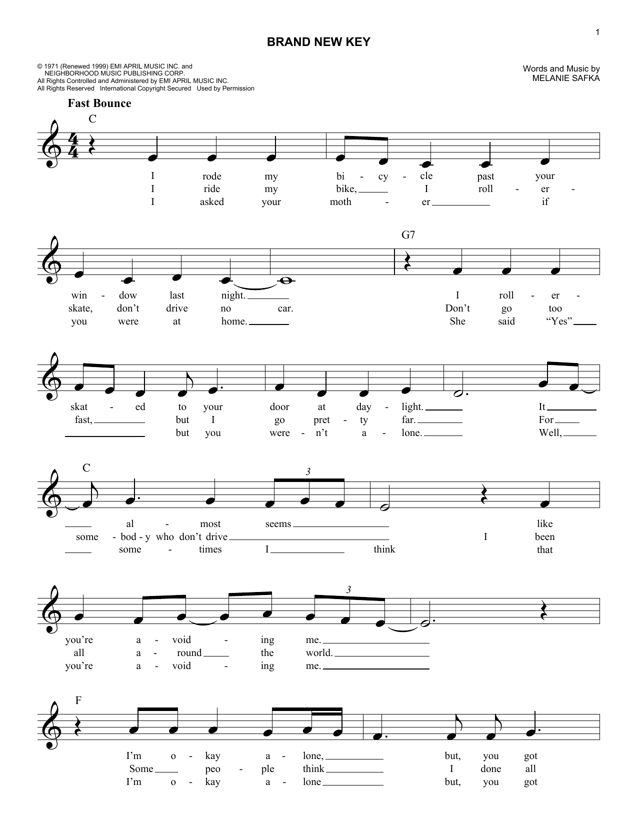 Produktbild zu: Brand New Key