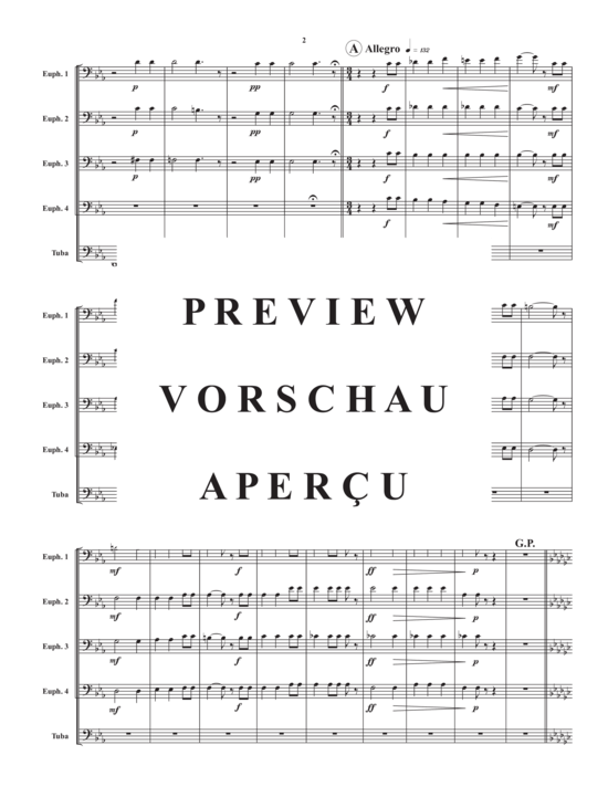 Product gallery: Page 4 of 21 Do Not Cast Me Off , , (Tuba Ensemble)