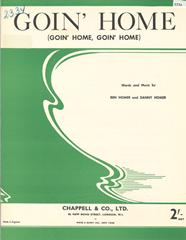 cover: Goin' Home, Tommy Dorsey, Gesang, Gitarre, Klavier
