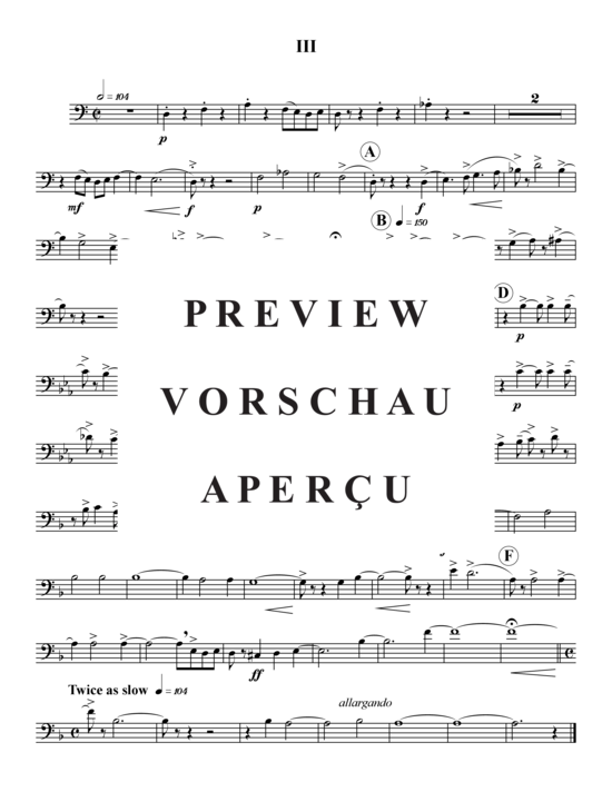 Product gallery: Page 13 of 19 Three Temperaments , , (Trombone Quartet)