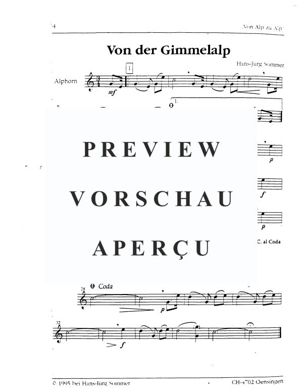 Produktgalerie: Seite 6 von 11 Von Alp zu Alp, , Alphorn