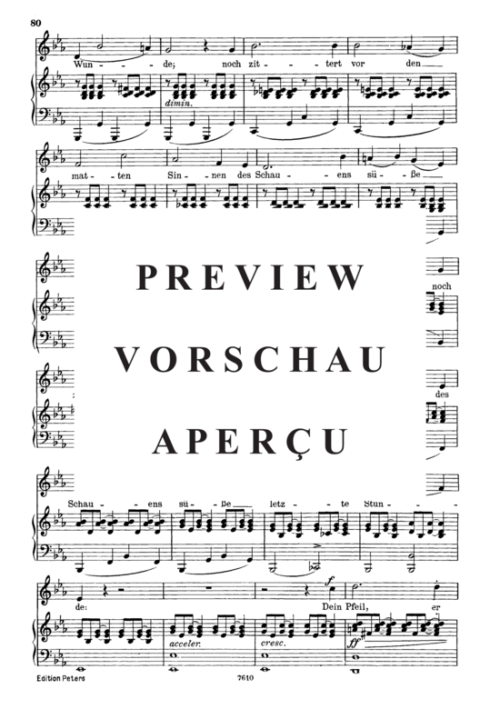 Product gallery: Page 7 of 12 Der zürnenden Diana D.707, , Low Voice and Piano