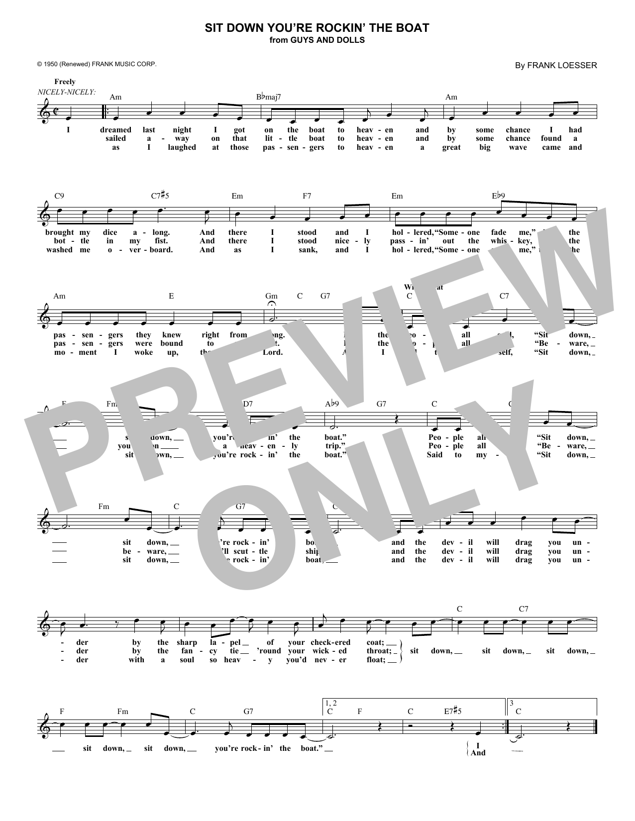 Produktbild zu: Sit Down You're Rockin' The Boat