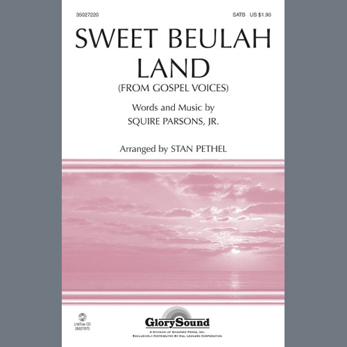 cover: Sweet Beulah Land (arr. Stan Pethel), Squire Parsons
