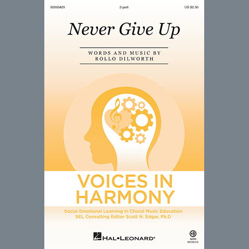 cover: Never Give Up, Rollo Dilworth