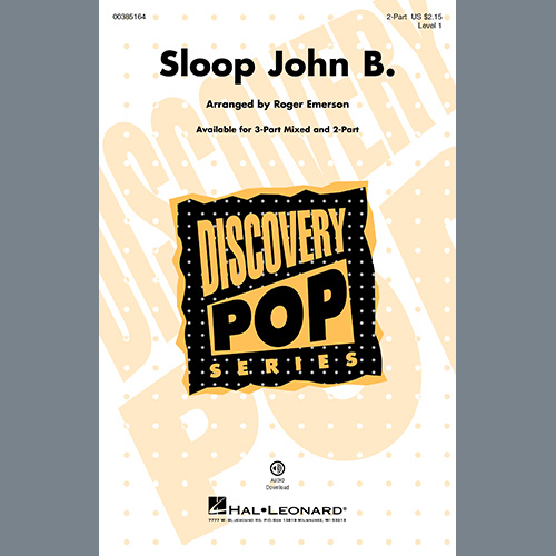 Produktbild zu: Sloop John B. (arr. Roger Emerson)