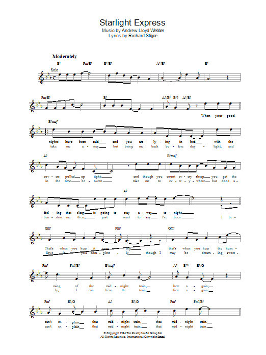 Produktbild zu: Starlight Express