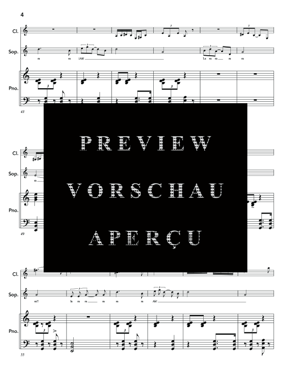 Produktgalerie: Seite 8 von 11 Lamento Andino, , (Trio Sopran, Klarinette und Klavier)