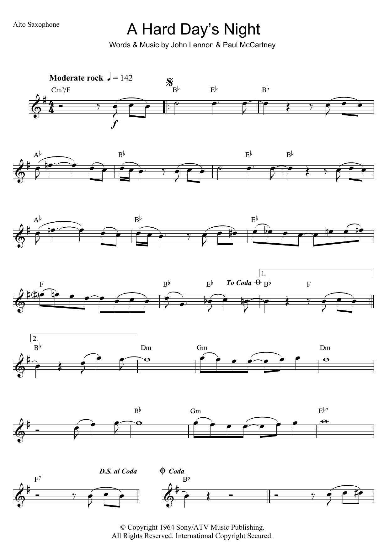 Product gallery: Page 1 of 1 A Hard Day's Night, The Beatles