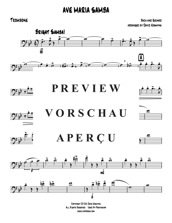 Produktgalerie: Seite 11 von 14 Ave Maria Samba , , (Blechbläserquintett)