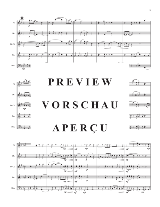 Produktgalerie: Seite 5 von 17 Whisper Me Your Dreams , , (Holzbläserquintett)