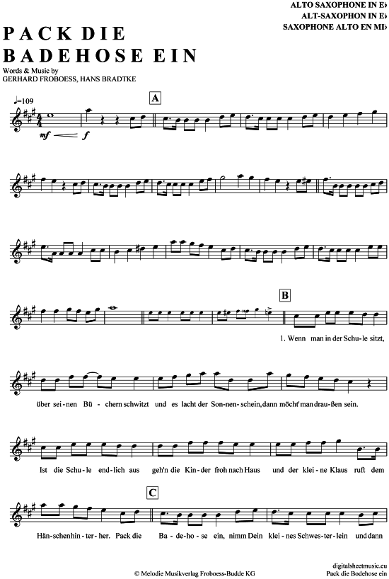 Product picture to: Pack die Badehose ein Conni Froboess