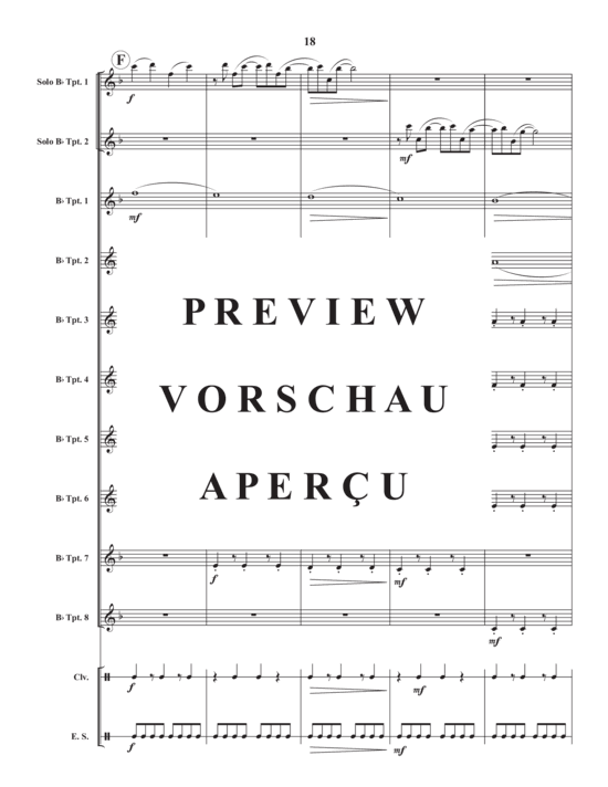 Product gallery: Page 20 of 21 Ripples , , (trumpet ensemble, 8 parts + 2x trumpet in Bb solo)