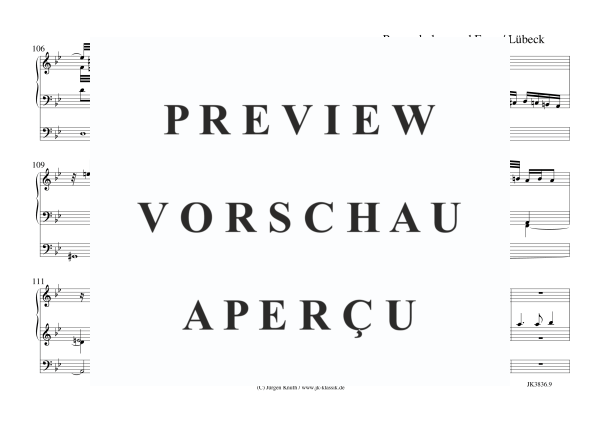 gallery: Praeambulum und Fuge, , (Orgel Solo)