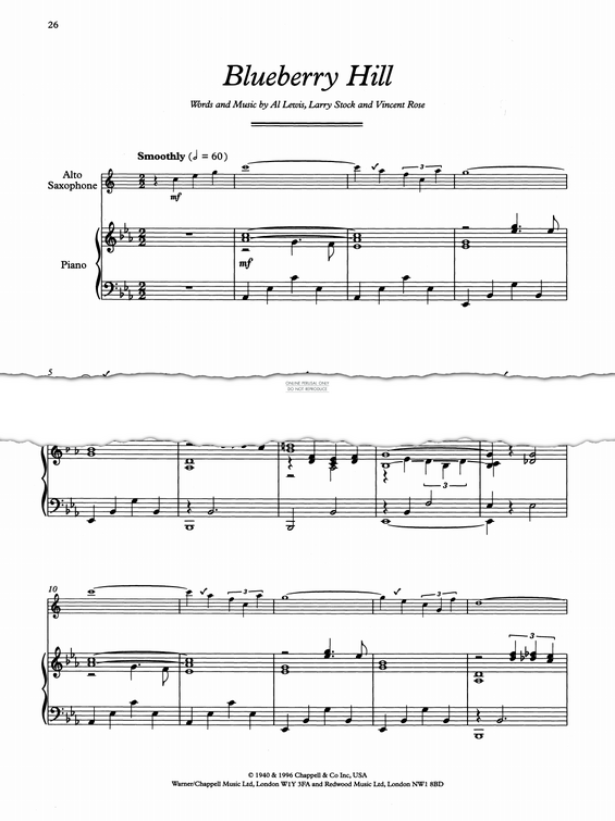 Product gallery: Page 1 of 1 Blueberry Hill, Fats Domino